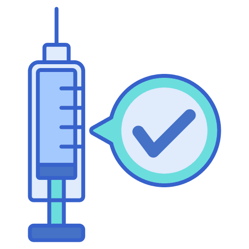 Vaccine tools and utensils health care healthcare and medical icon