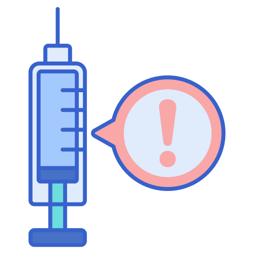 Vaccine healthcare and medical tools and utensils virus icon