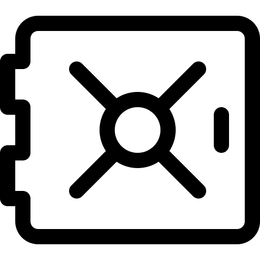Vault vault storage private icon