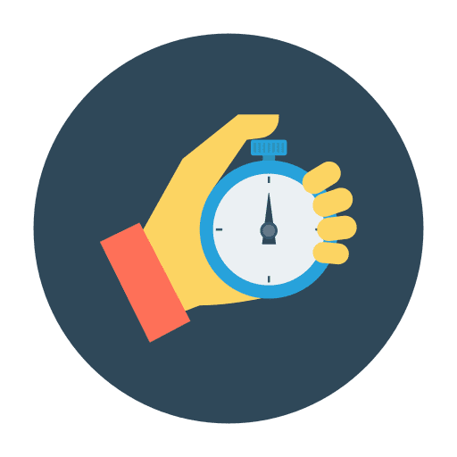 Time record time record tools and utensils business and finance icon