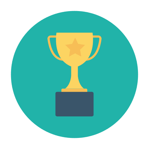 Cup champion marketing winner icon