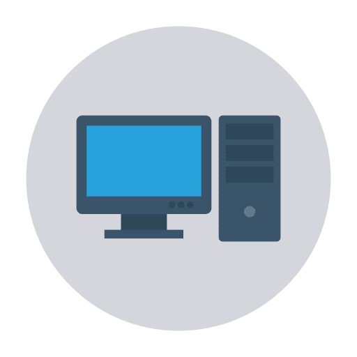 Computer website design web programming tool icon