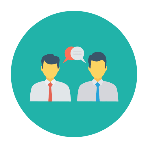 Conversation multimedia speech bubble communications icon