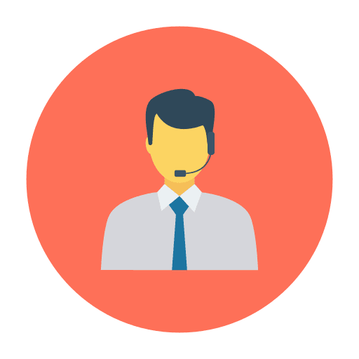 Call center calling call center agent operator icon