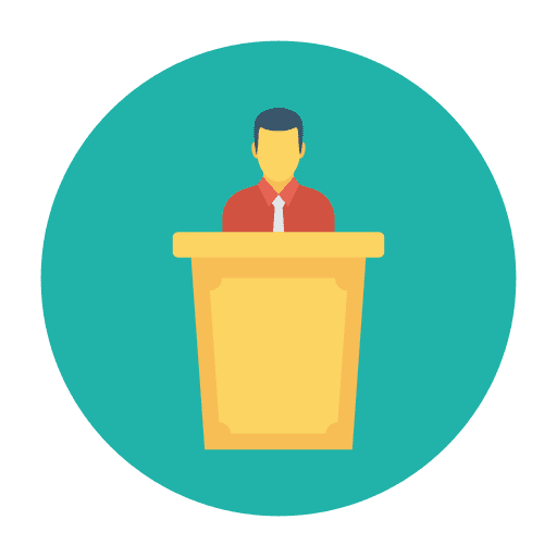 Presentation analytics business and finance presentation icon