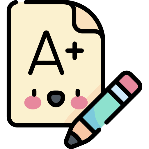 Homework mark file files and folders icon