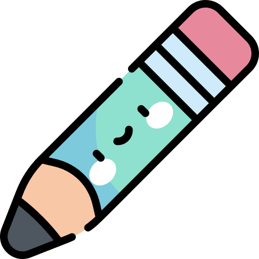 Pencil education draw pencil icon