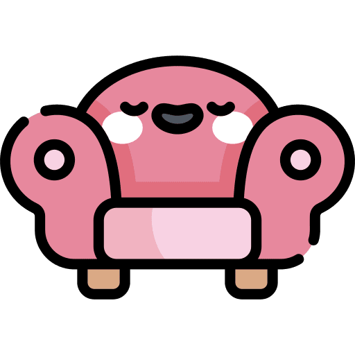 Relax relax living room furniture and household icon