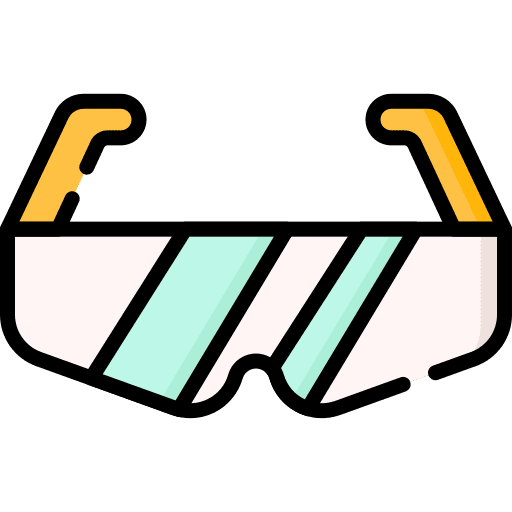 Eye protection protective safety glasses glasses icon