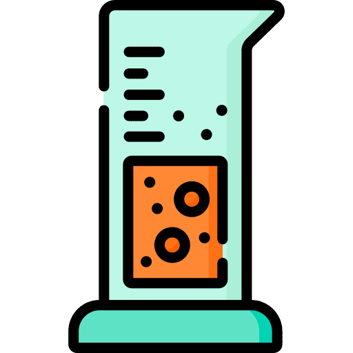Graduated cylinder graduated cylinder science lab icon