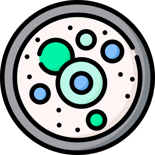 Petri dish bacteria petri dish chemistry icon