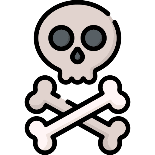 Skull death miscellaneous danger icon