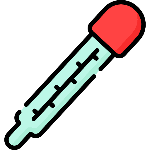 Thermometer thermometer healthcare and medical education icon