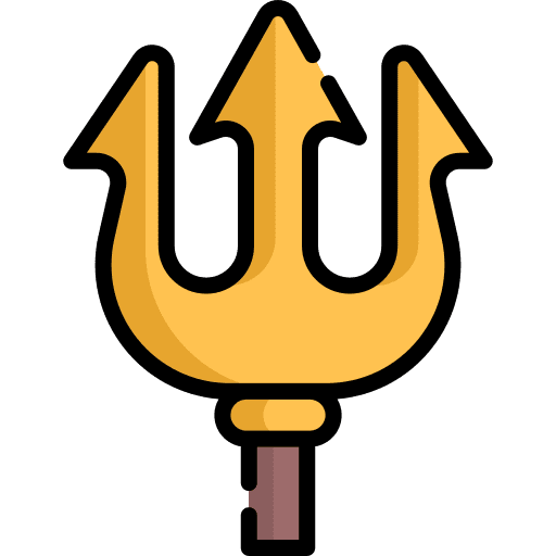 Trident folklore weapon cultures icon
