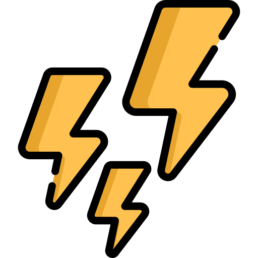 Zeus electricity zeus thunder icon