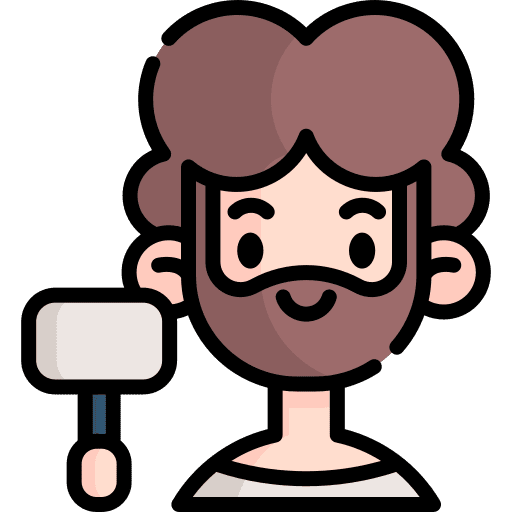 Hephaestus construction cultures greek icon