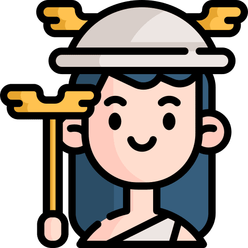 Hermes god greek mythology icon