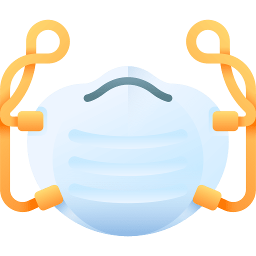 Ffp1 protection healthcare and medical epidemic prevention icon