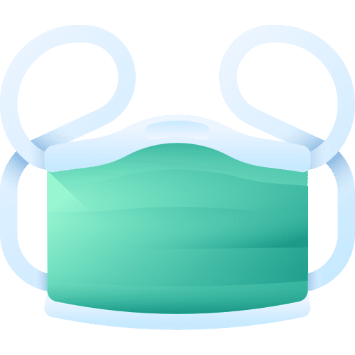 Medical mask medical surgical mask sterilization icon