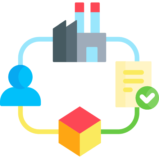 Value chain industry value chain powerplant icon