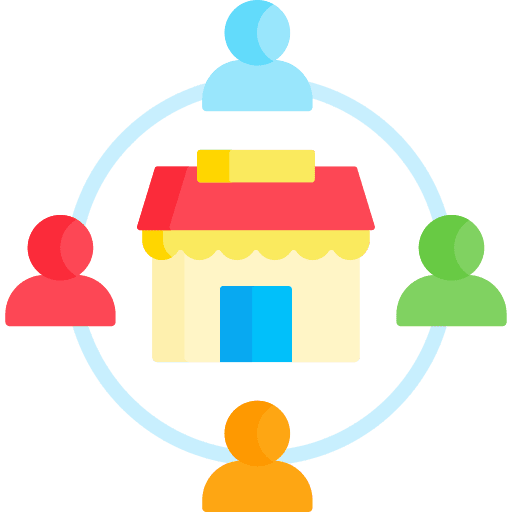 Customer market client customer icon