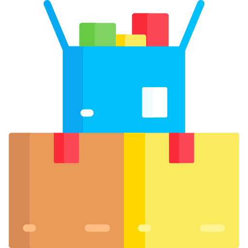 Package parcel package logistics icon