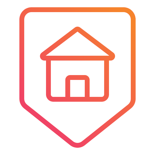 Protection home architecture protection icon