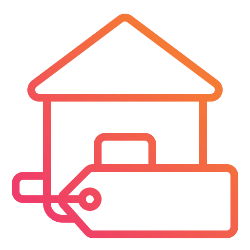 Real estate buildings property house icon