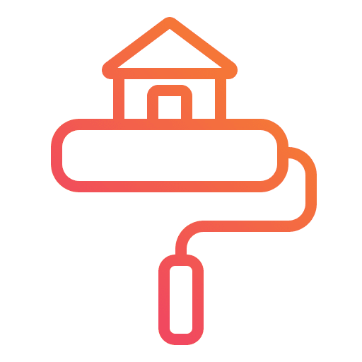 Renovation home construction and tools buildings icon