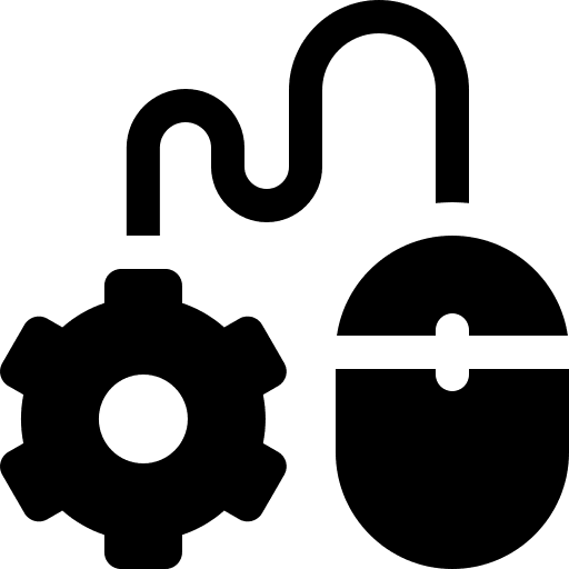 Mouse computer configuration electronics icon