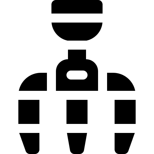 Robotic arm electronics robot robotic arm icon