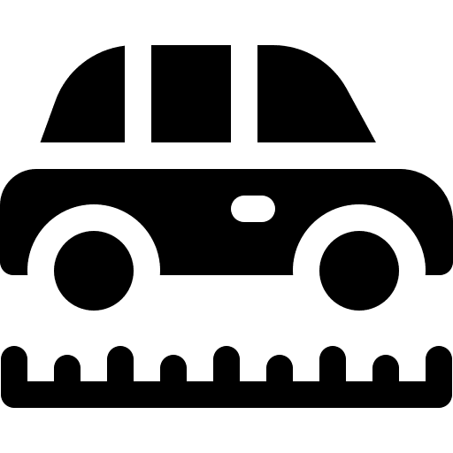 Car manufacturing electronics vehicle factory icon