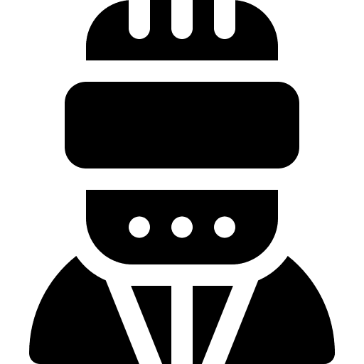 Welder welding mask technician people icon