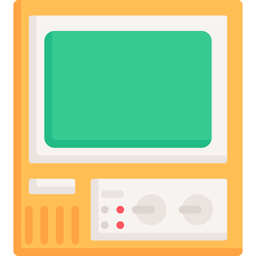 Tv tv old tv monitor icon