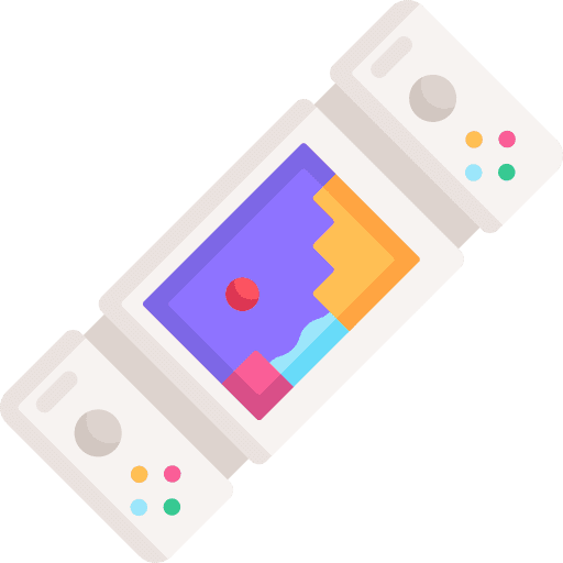 Game console portable video console game console icon