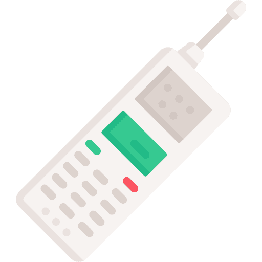 Mobile phone retro cellphone phone icon