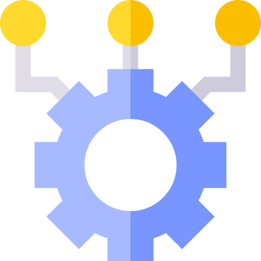 Interface gears setting configure icon