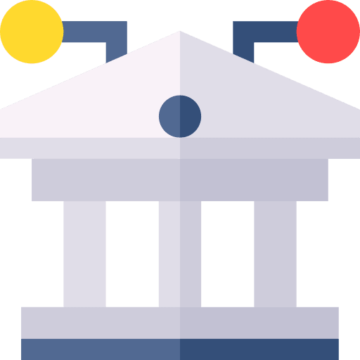 Banking security banking chip icon