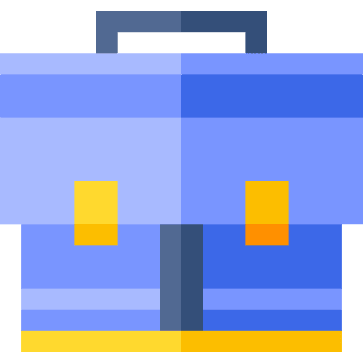 Briefcase bag briefcase job icon