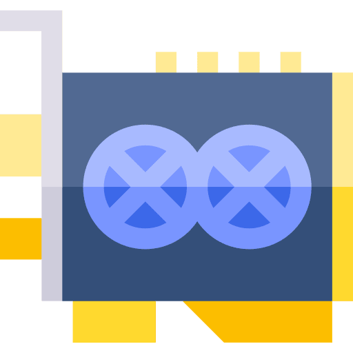 Video card security graphic card video card icon