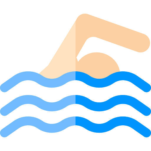 Swimming holidays sports and competition humanpictos icon