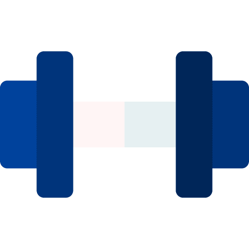 Dumbbell sport dumbbell sportive icon