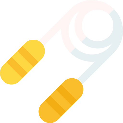 Skipping rope jumping rope exercise fitness icon