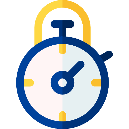 Timer time and date chronometer stopwatch icon