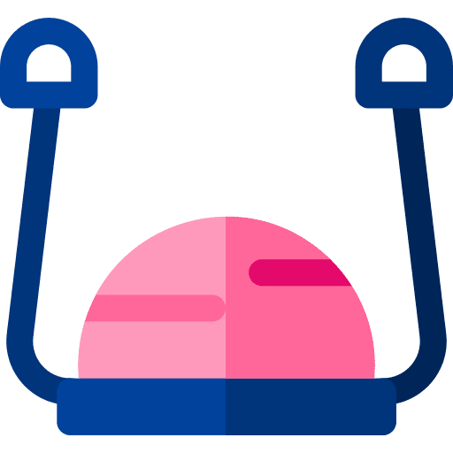 Bosu ball wellness bosu ball fitness icon