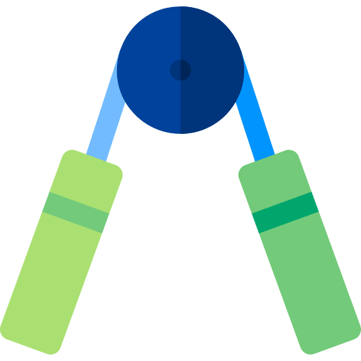 Expander pilates expander sports and competition icon