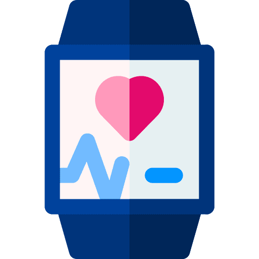 Fitness watch electronics fitness watch monitor icon