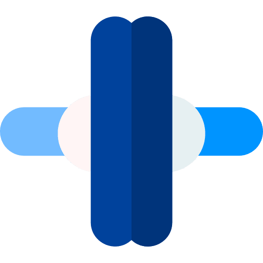 Roller fitness wellness roller icon