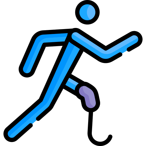 Disabled person humanpictos disabled people robotics icon