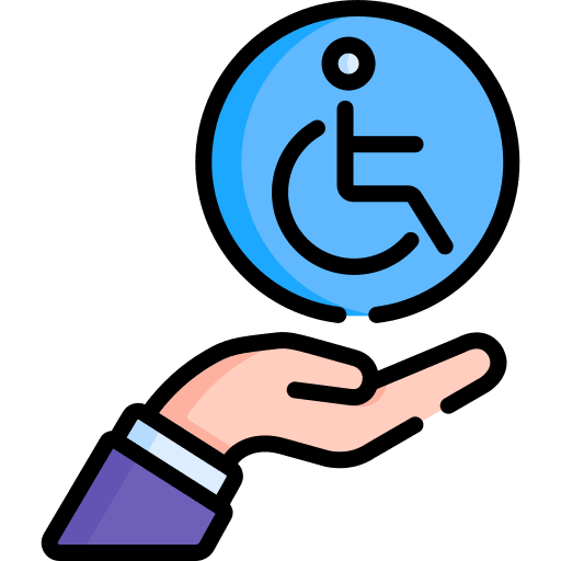 Medical assistance transport injury healthcare and medical icon